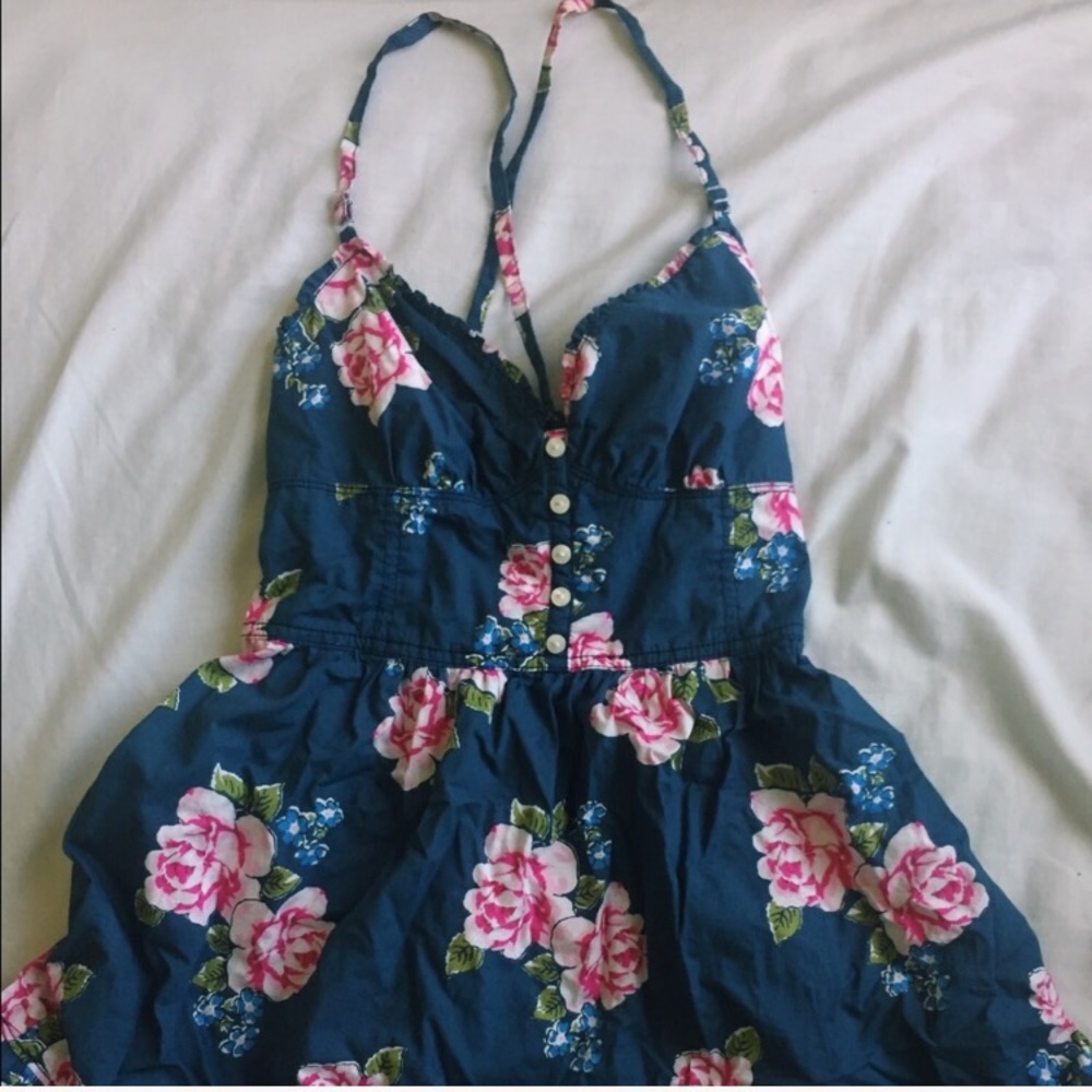 cute floral hollister dress